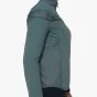 Cavalleria Toscana Jersey and Nylon Stripe lightweight Padded Jacket Coral Blue