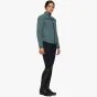 Cavalleria Toscana Jersey and Nylon Stripe lightweight Padded Jacket Coral Blue