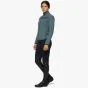 Cavalleria Toscana Jersey and Nylon Stripe lightweight Padded Jacket Coral Blue