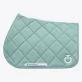 Cavalleria Toscana Diamond Quilted Jumping Saddle Pad Light Teal Green