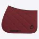 Cavalleria Toscana Diamond Quilted Jersey Jumping Saddle Bordeaux