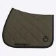 Cavalleria Toscana Diamond Quilted Jersey Jumping Saddle Pad Dark Green