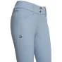 Cavalleria Toscana Team Red Stripe Full Grib Breeches Light Blue