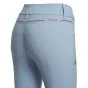 Cavalleria Toscana Team Red Stripe Full Grib Breeches Light Blue