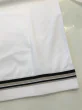 Cavalleria Toscana stripe knit back polo herre hvid