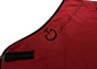 Cavalleria Toscana Fleece Stripe Rug Red/Black