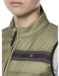 Cavalleria Toscana Team Red Stripe Quilted Vest Light Army