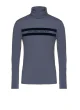 Cavalleria Toscana Unisex Training Polo w. Stripe Flock Grå