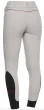Cavalleria Toscana Team Red Stripe High Waist Breeches Light Grey