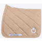 Cavalleria Toscana Diamond Quilted Jersey Dressage Saddle Pad Marrone