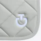 Cavalleria Toscana Diamond Quilted Jersey Jumping Saddle Pad Grey