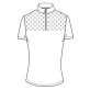 Cavalleria Toscana Laser Perforated Comp. Zip Polo Hvid