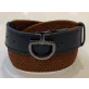 Cavalleria Toscana Elastic Belt CT Clasp Bronze