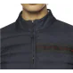 Cavalleria Toscana Team Red Stripe Quilted Vest Navy