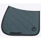 Cavalleria Toscana Diamond Quilted Jersey Jumping Saddle Pad Stormy Grey