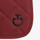 Cavalleria Toscana Diamond Quilted Dressage Saddle Pad Bordeaux