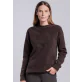 Cavalleria Toscana Fleece Crew Neck Espresso