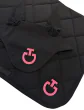 Cavalleria Toscana Light Weight Jersey Stripe Earnet Sort/Pink