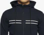 Cavalleria Toscana JR Printed Stripe CT Logo Unisex Hoodie Navy