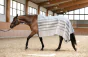 Trolle Faded Stripe Wool Blanket Grå