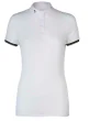 Cavalleria 3 stripe competition polo hvid