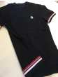 Cavalleria Toscana stripe rib knit waistband t-shirt navy JR