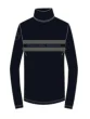 Cavalleria Toscana Unisex Training Polo w. Stripe Flock Navy